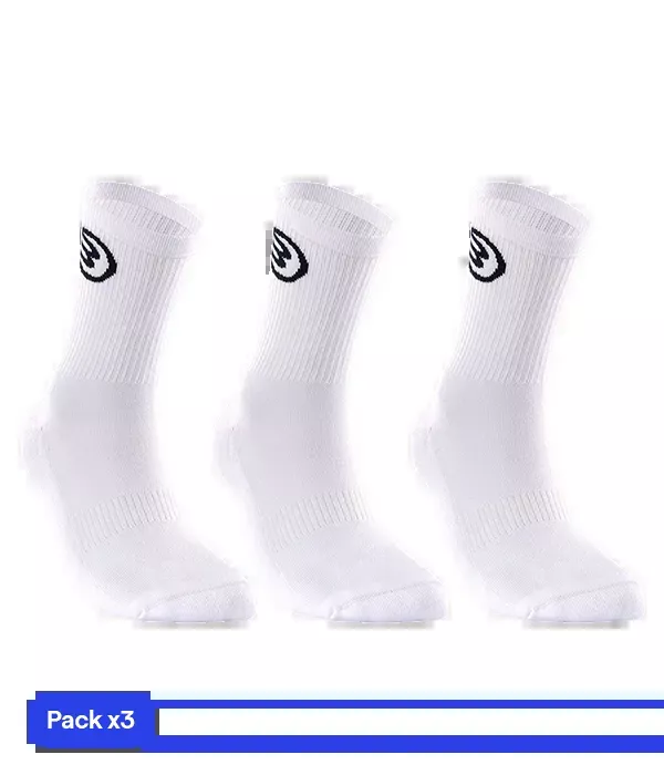 Socks Bullpadel BP252 Blancos 2025