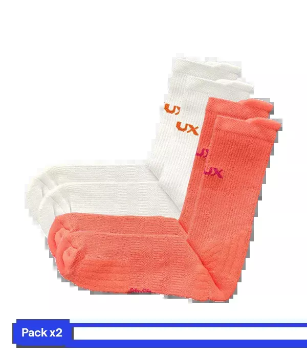 Socks Siux Largos Reveal Rosas/blancos 2025