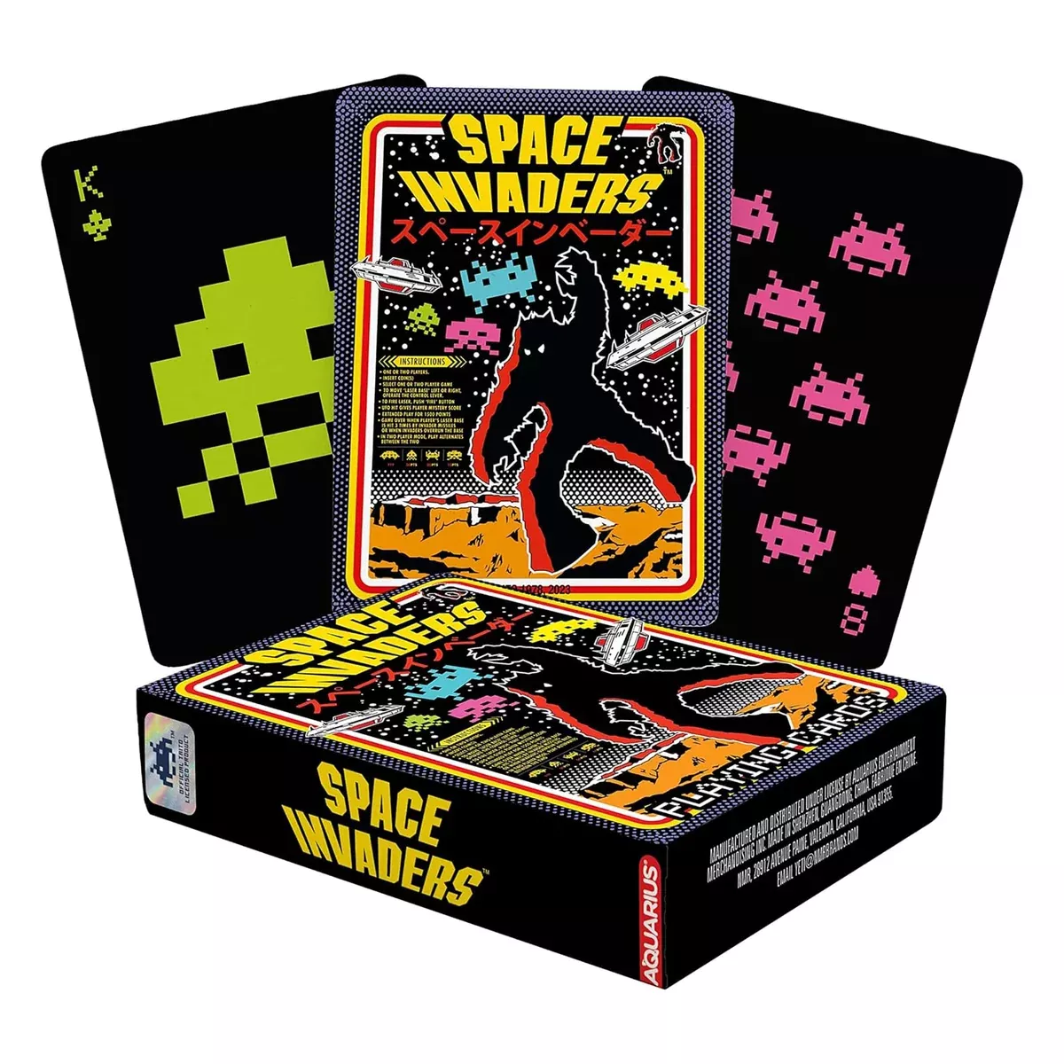 Space Invaders Playing Cards