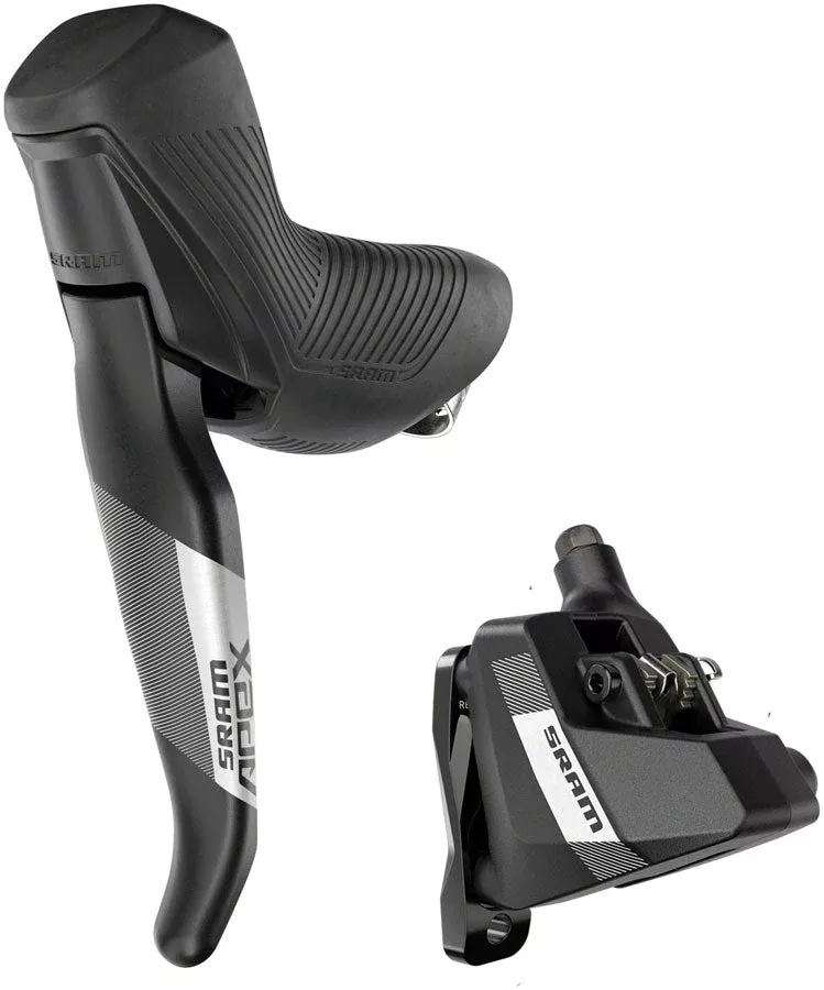 SRAM Apex Disc Brake Lever - Left/Rear Flat Mount 2-Piston 20mm Offset BLK A1