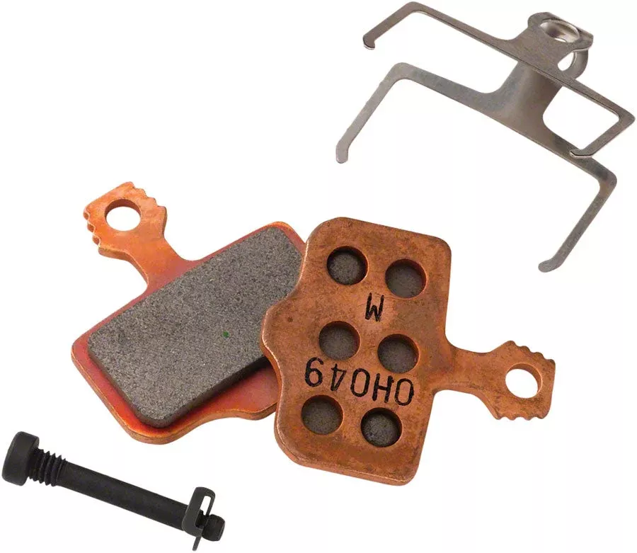 SRAM Disc Brake Pads - Sintered Compound Steel Backed Powerful For Level Elixir 2-Piece Road Bulk Box of 20