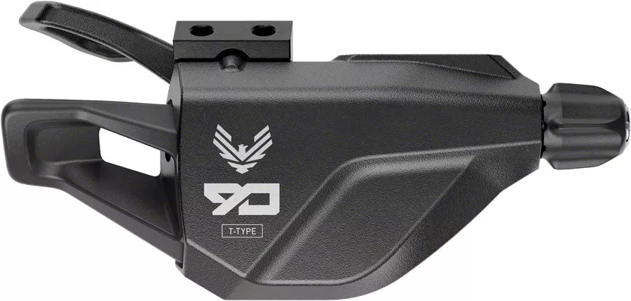 SRAM Eagle 90 T-Type Single Click Trigger Shifter - Rear 12-Speed Discrete Clamp BLK