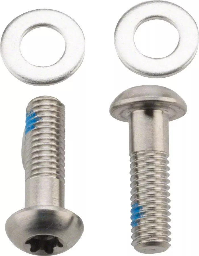 SRAM Flat Mount Disc Caliper Bracket Bolts 17mm Titanium