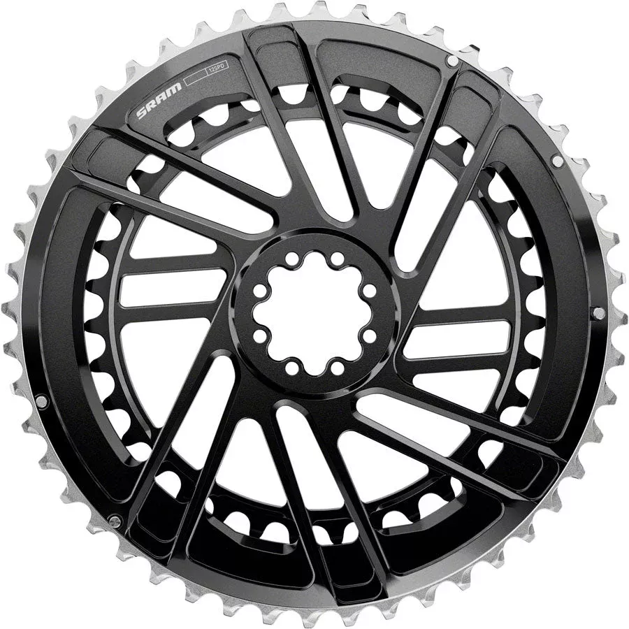 SRAM Force 2x Chainring Kit - 46/33t 2x12-Speed 8-Bolt Direct Mount Black E1