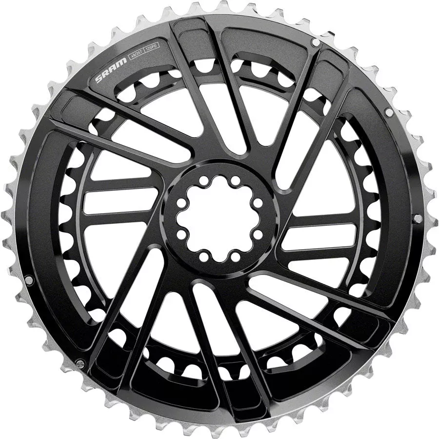 SRAM Force 2x Chainring Kit - 48/35t 2x12-Speed 8-Bolt Direct Mount Black E1