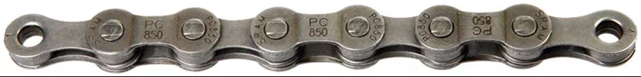 SRAM PC-850 Chain - 6 7 8-Speed 114 Links Gray