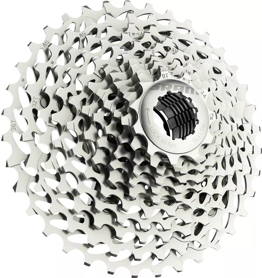 SRAM PG-1170 Cassette - 11 Speed 11-36t Silver