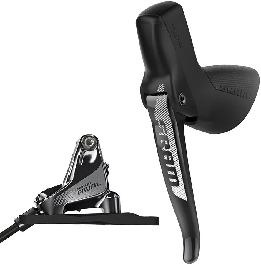 SRAM Rival 1 Disc Brake Lever - Left/Front Hydraulic Flat Mount No OffsetBLK A1