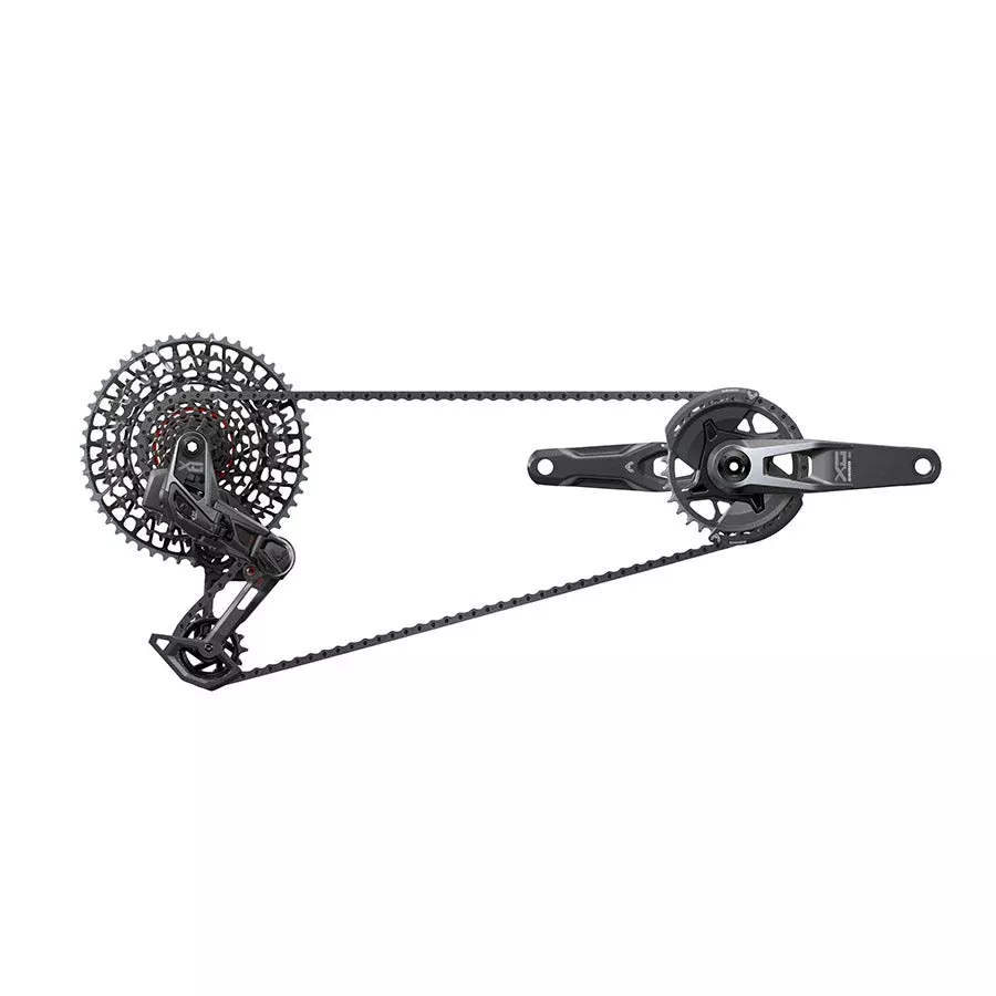 SRAM X0 T-Type Eagle V2 AXS Groupset 170mm Black D2
