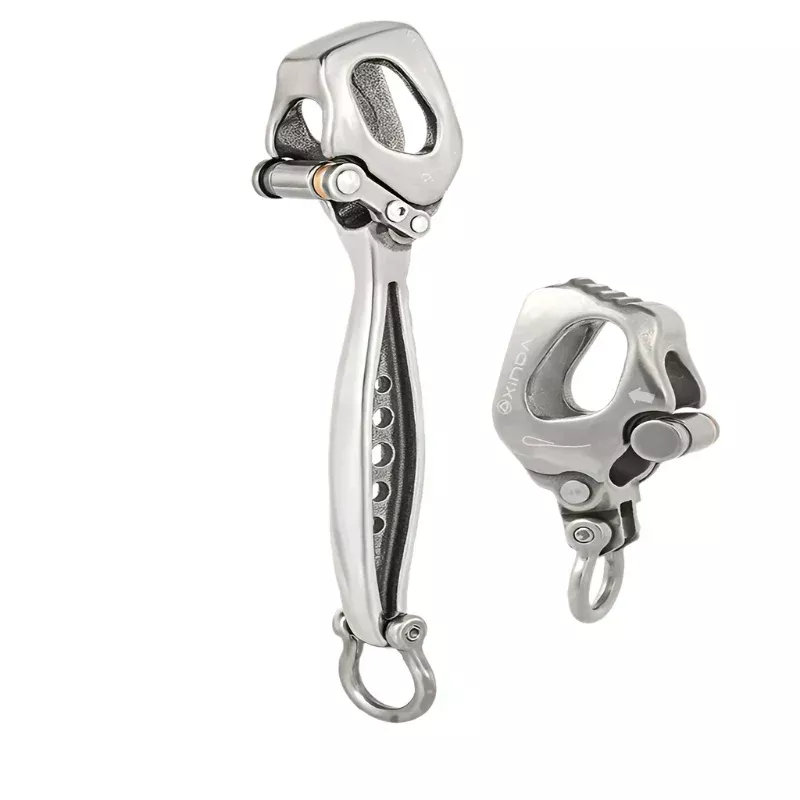 Stainless Steel Descender for Work & Rock Climbing