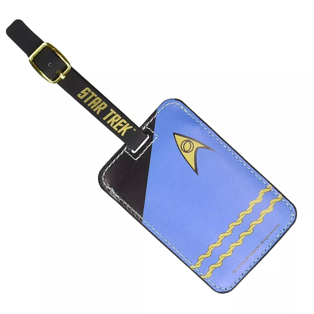 Star Trek Blue Uniform Luggage Tag