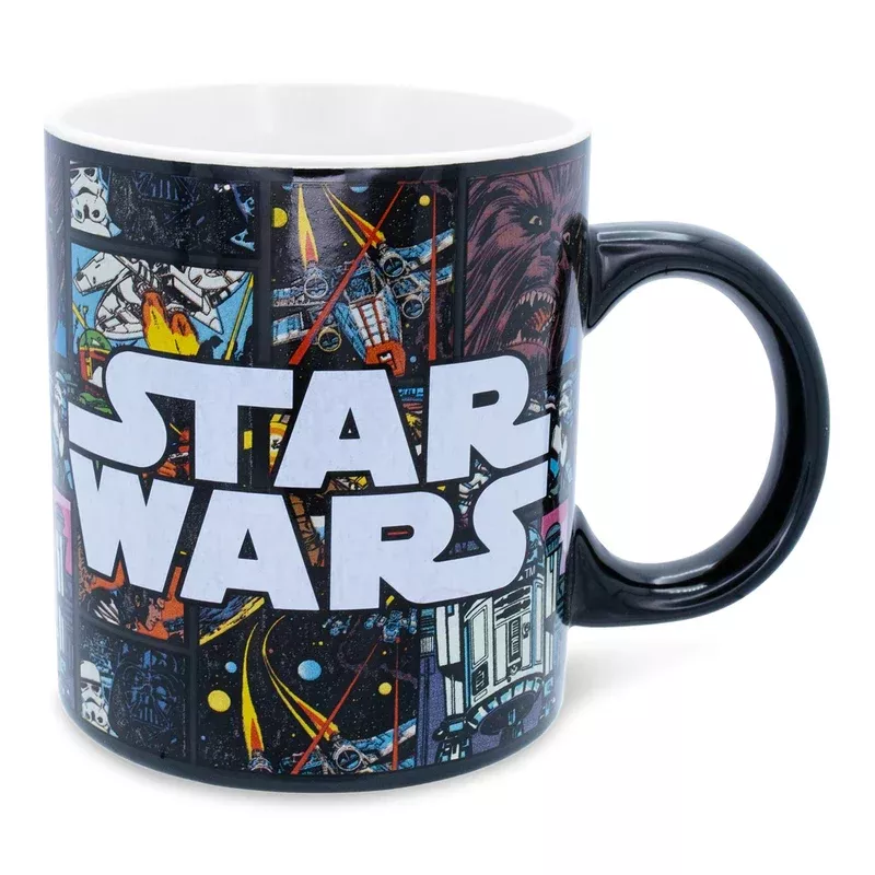 Star Wars - All-Over Comic Print Ceramic Mug | Holds 20 Ounces