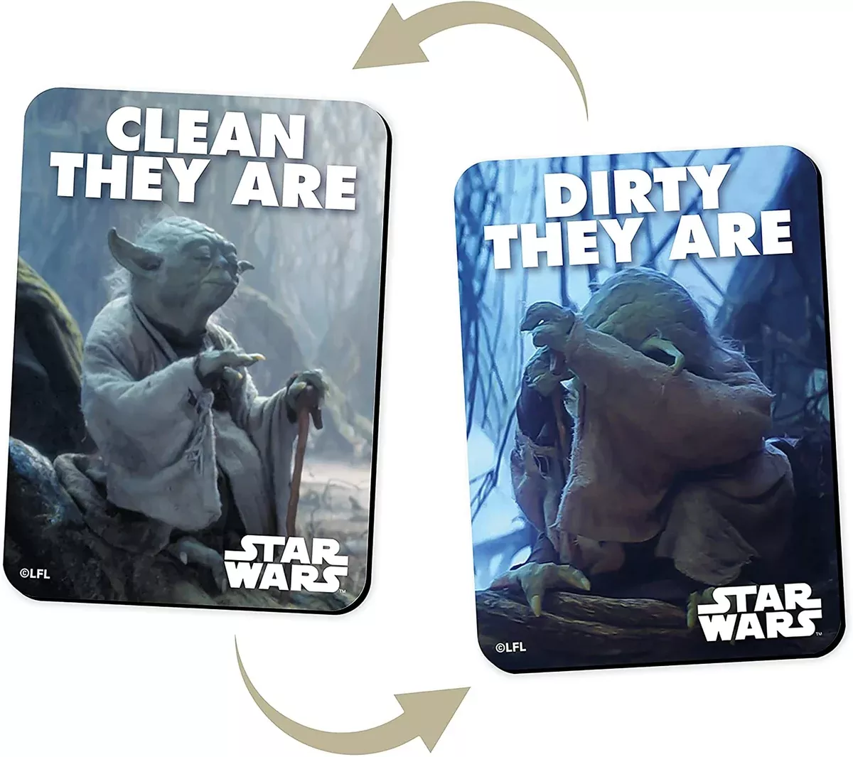 Star Wars - Yoda Double Sided Dishwasher Magnet