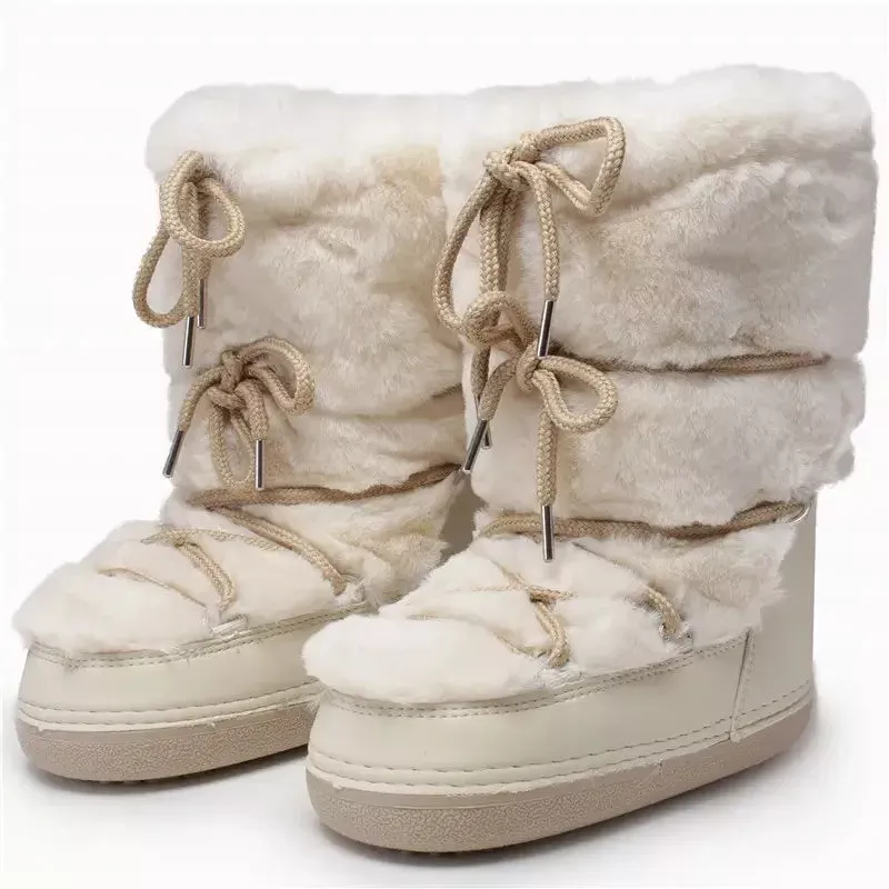 Stay Warm in StyleWinter Fur Boots