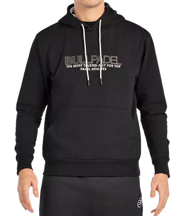 Sudadera Bullpadel Boyen Negro 2025