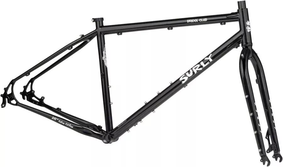 Surly Bridge Club Frameset - 27.5" Steel Trevor's Closet Black Medium