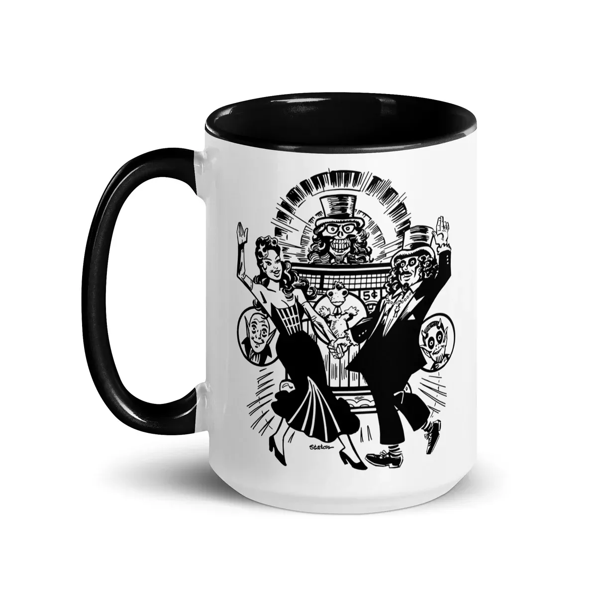 "Sven Boogie" Svengoolie Ceramic Mug by Joe Staton (2025 Series)