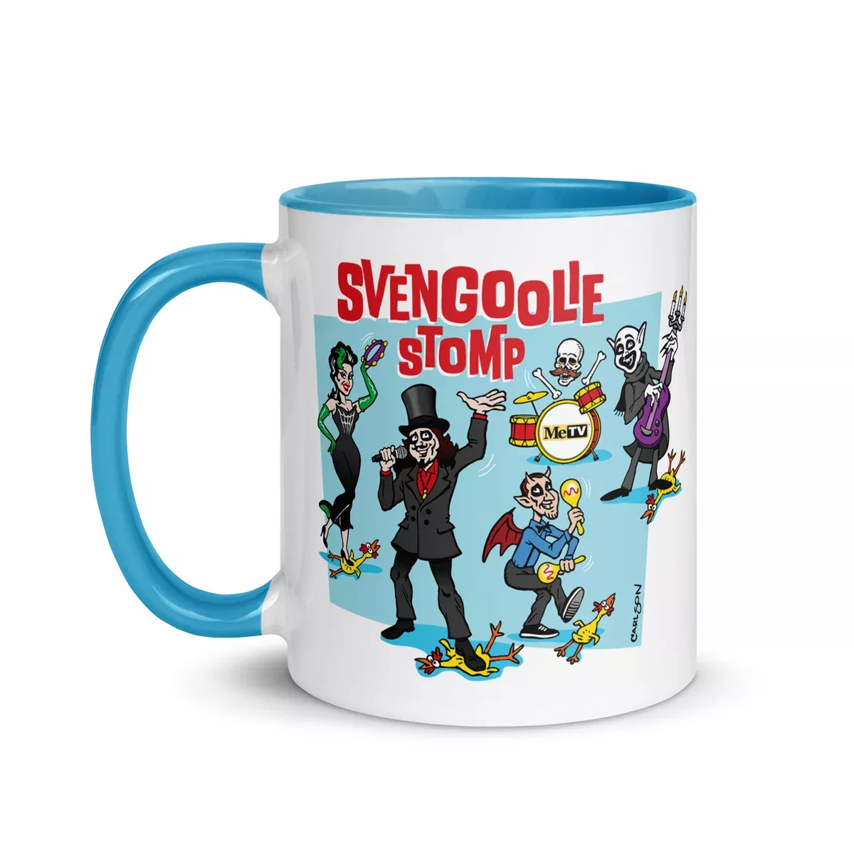 Svengoolie 45th Anniversary Ceramic Mug by Jeff Carlson