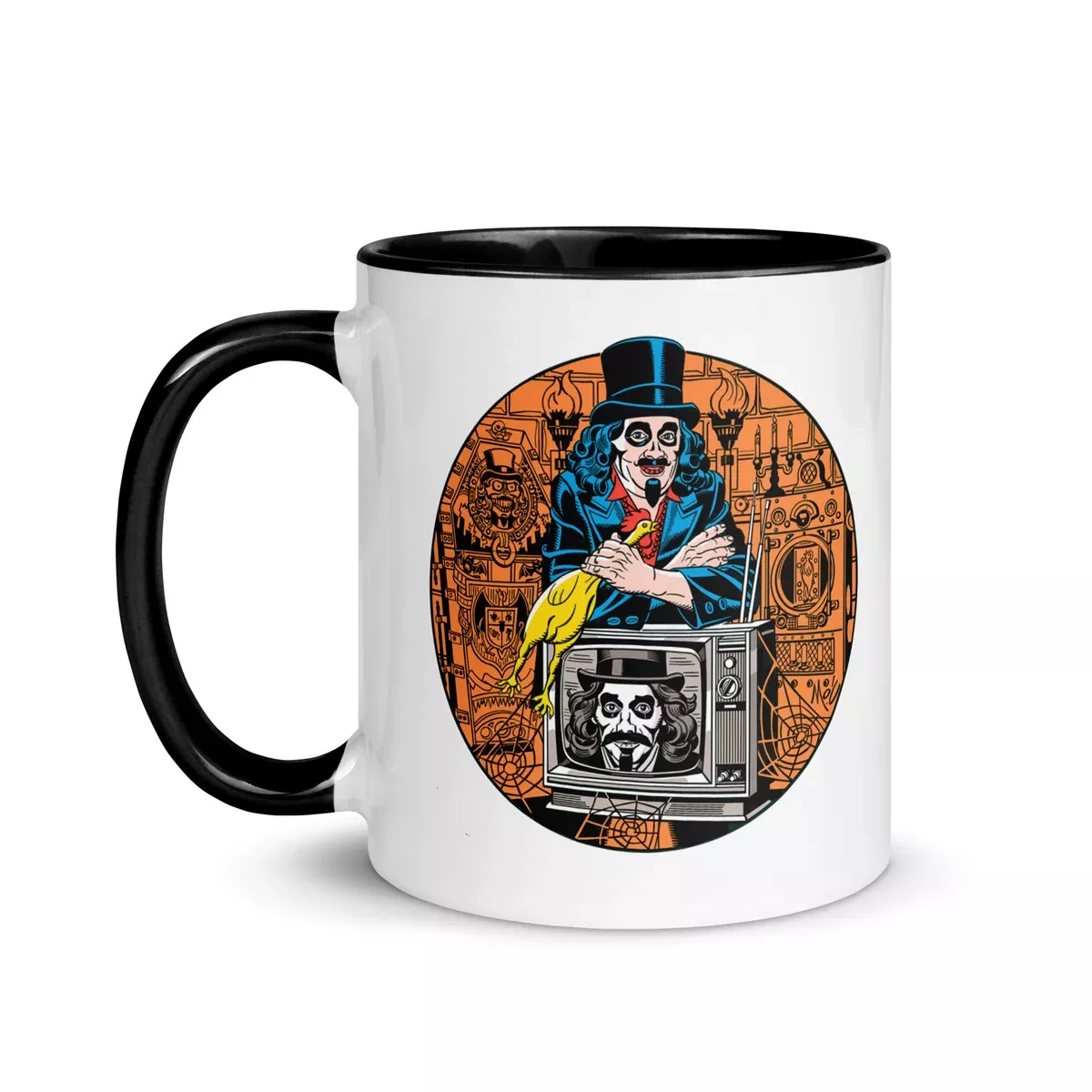 Svengoolie 45th Anniversary Ceramic Mug by Mitch O'Connell