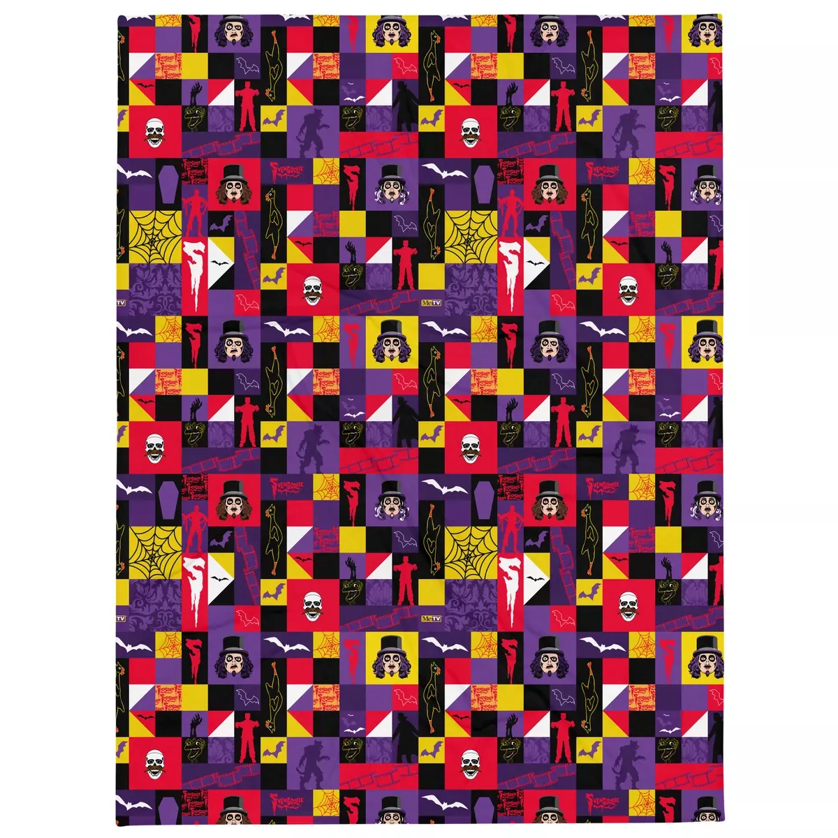 Svengoolie "Horror Squared" Throw Blanket
