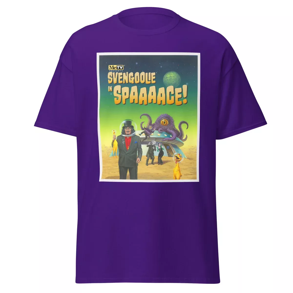 "Svengoolie in Spaaaace" SvengoolieT-Shirt by Chris White (2026 Series)