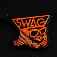 Swag Golf - Orange King of Swag Keychain