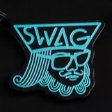 Swag Golf - Powder Blue King of Swag Keychain