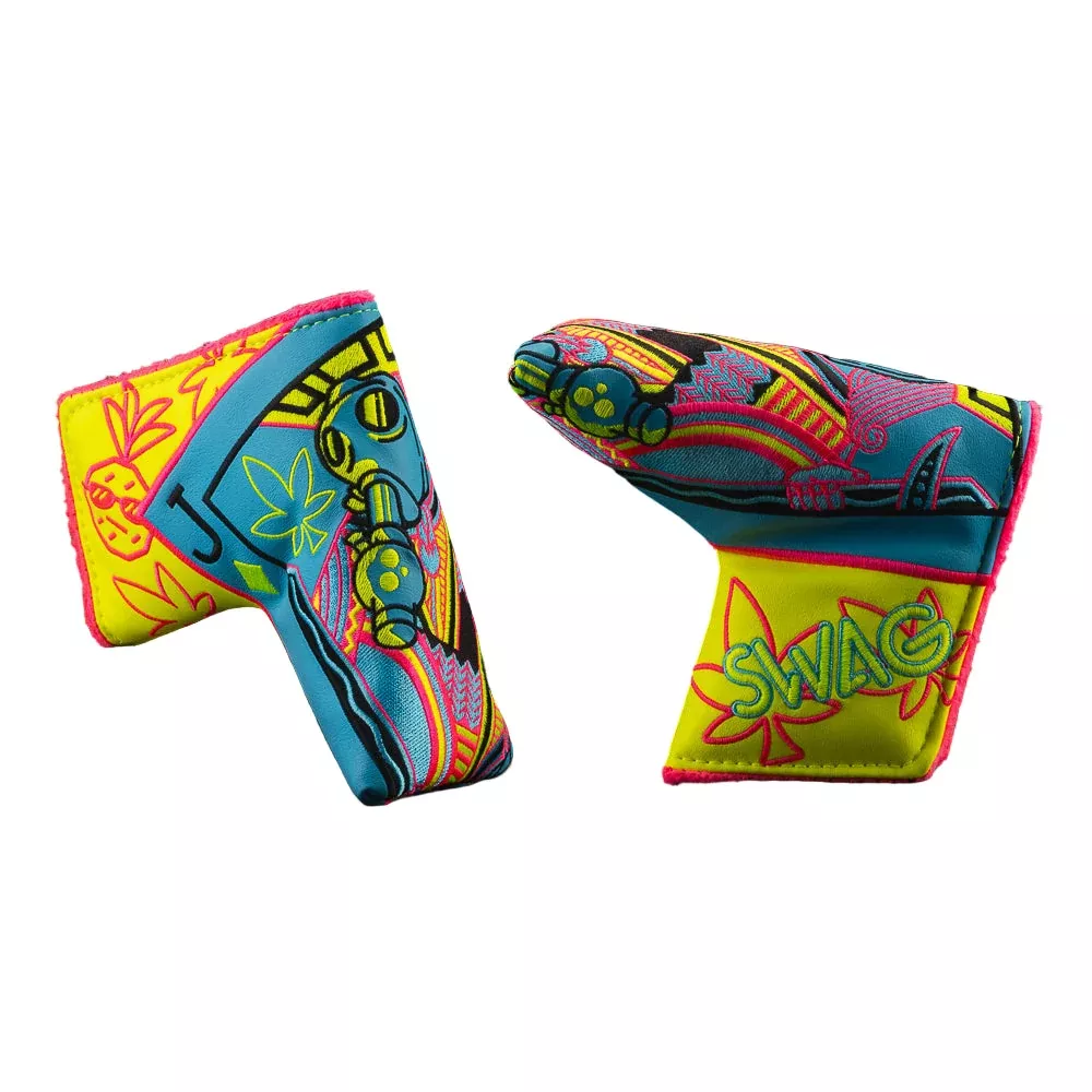 Swag Golf Royal Highness Jack Pineapple Express Blade Putter Headcover
