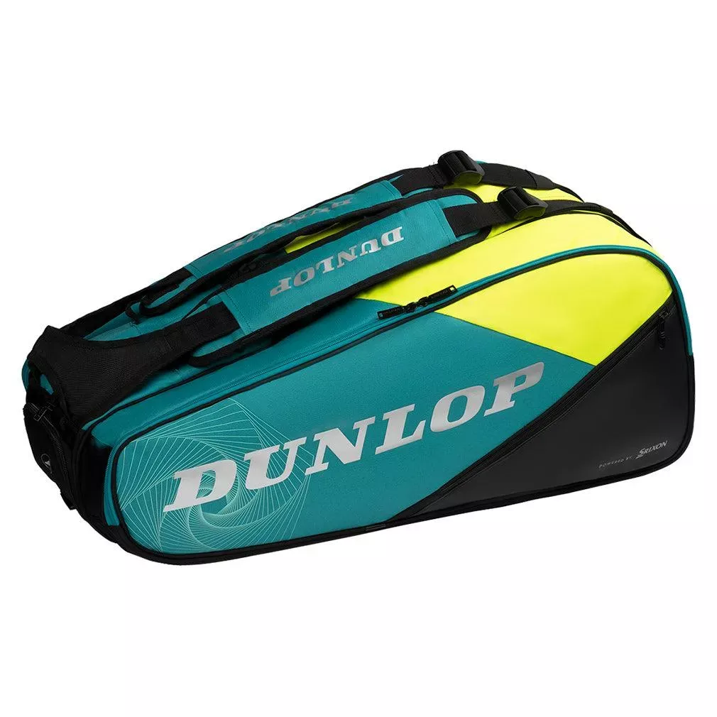 SX Performance 8 Racquet Tennis Bag Teal and Black
