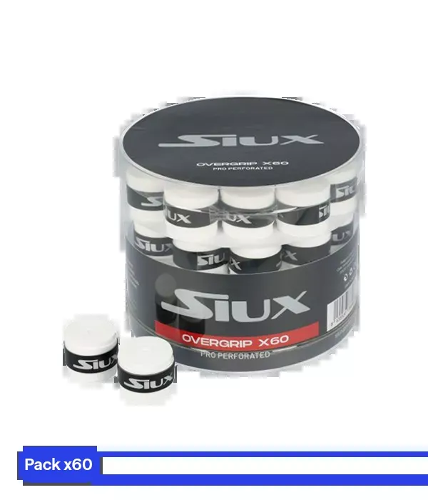 Tambor Siux Pro Perforado White (Pack x60)