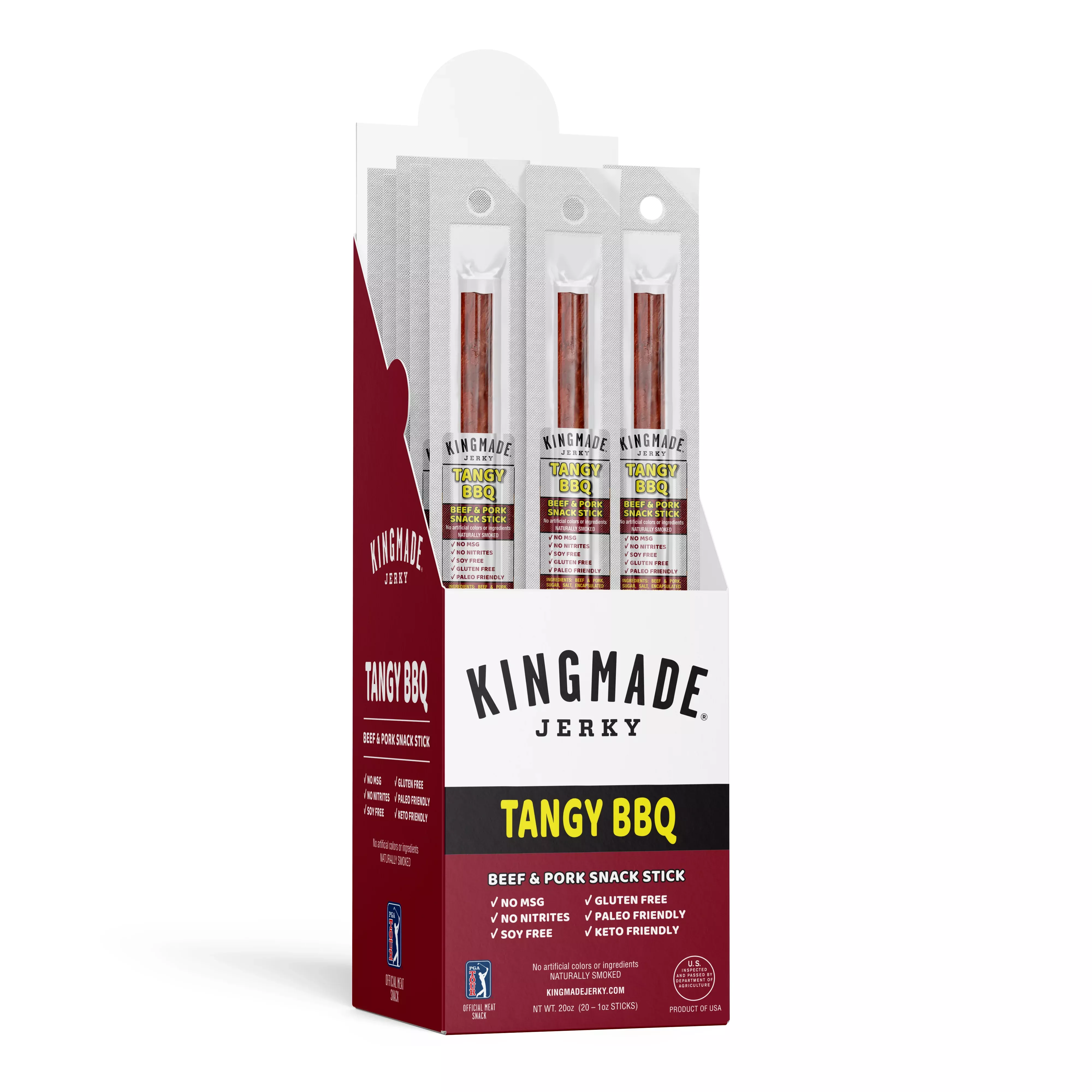 Tangy BBQ Flavor Snack Sticks - 20 count