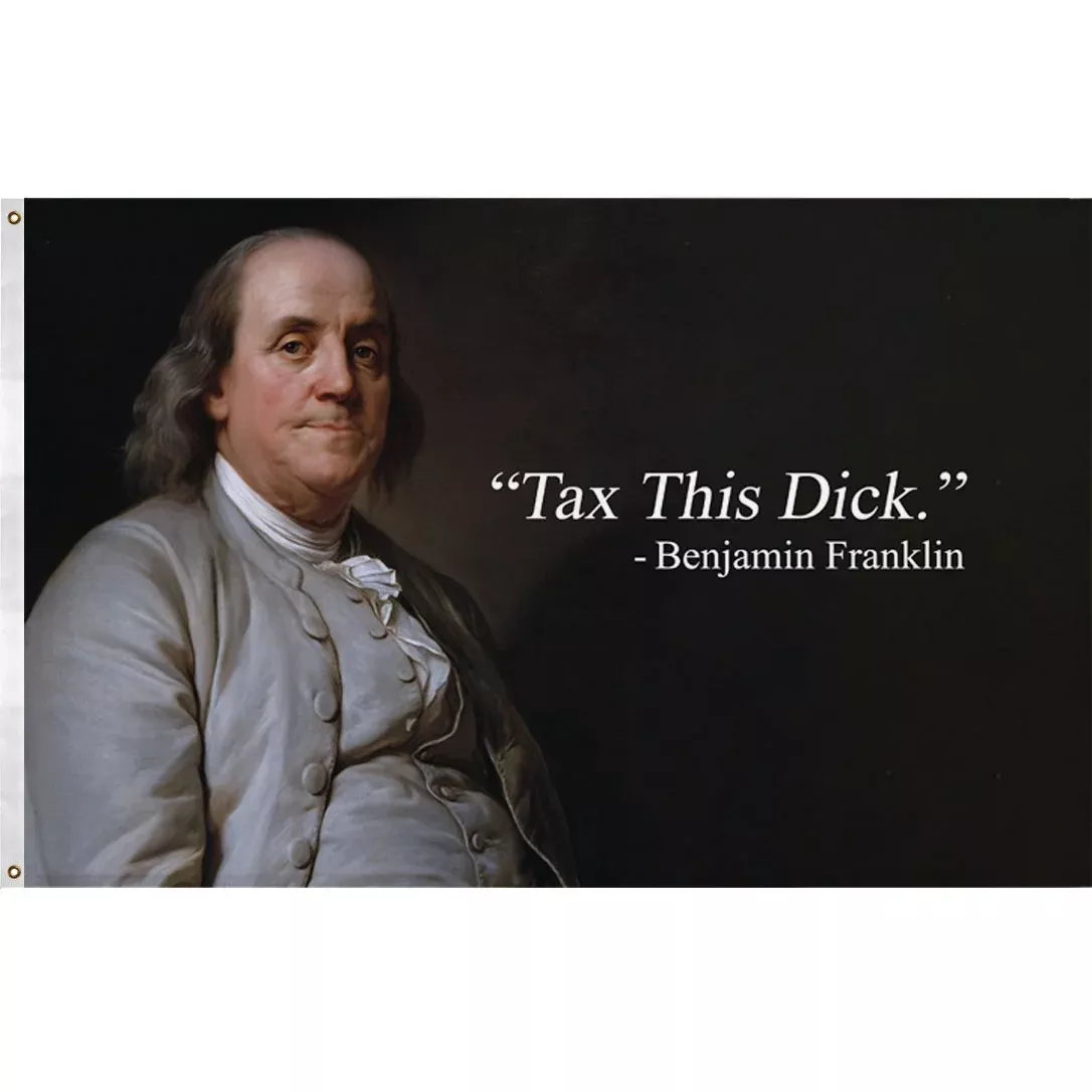 Tax This D-ck Flag