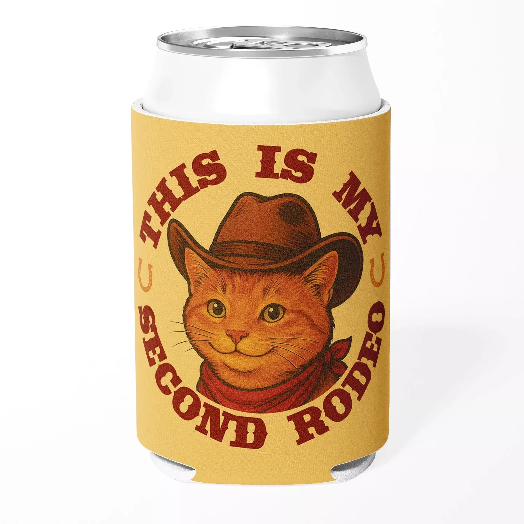 This Is My Second Rodeo Can Cooler