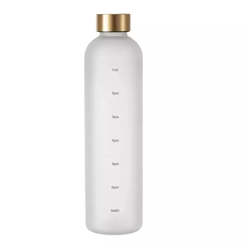 Time Marker Water BottleReusable & Leakproof for Outdoors