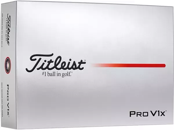 Titleist 2025 Pro V1x Dozen White Golf Balls