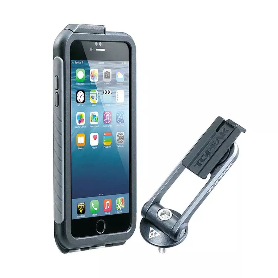 Topeak RideCase WeatherProof iPhone6+ w/ RideCase mount works with 6s Plus also