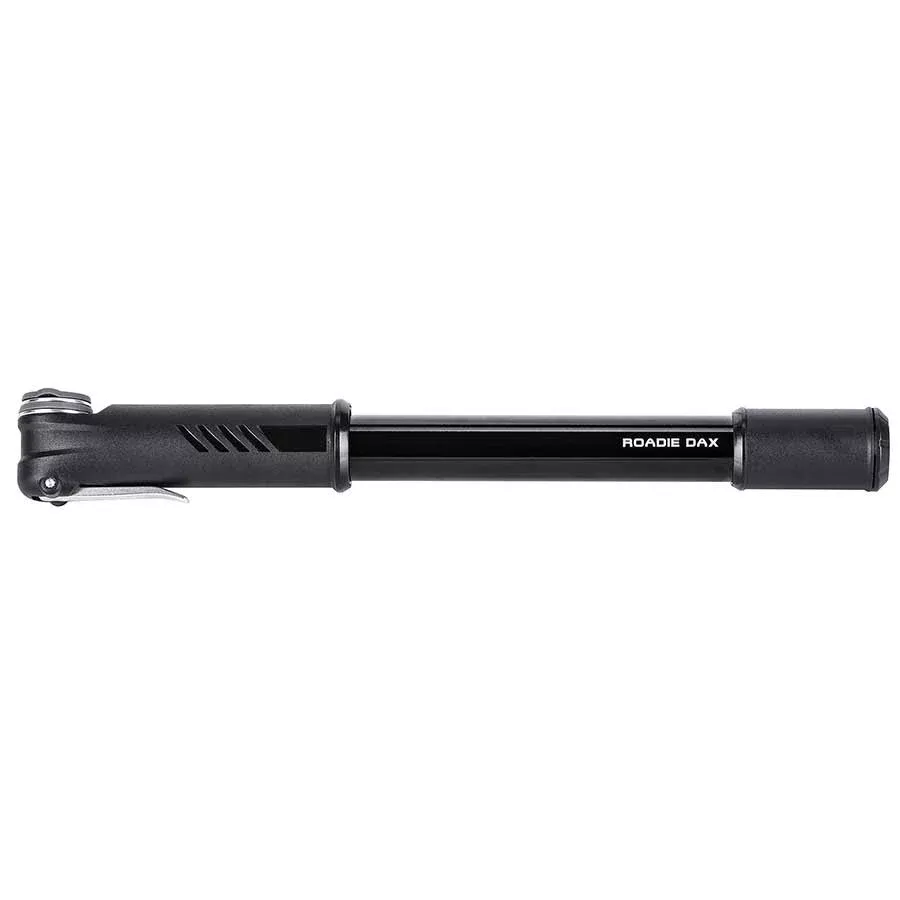 Topeak Roadie DAX Compact Pump Slip Chuck 120psi Black