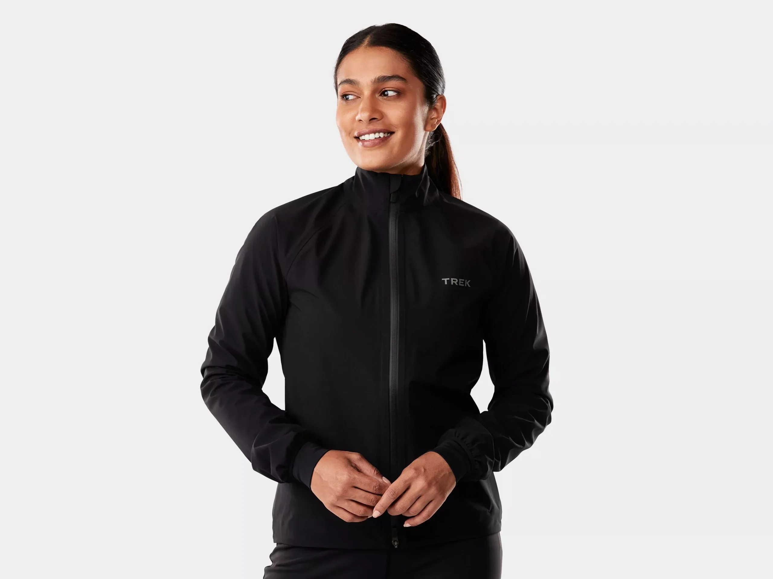 Trek Circuit Rain Women Large Black Jacket