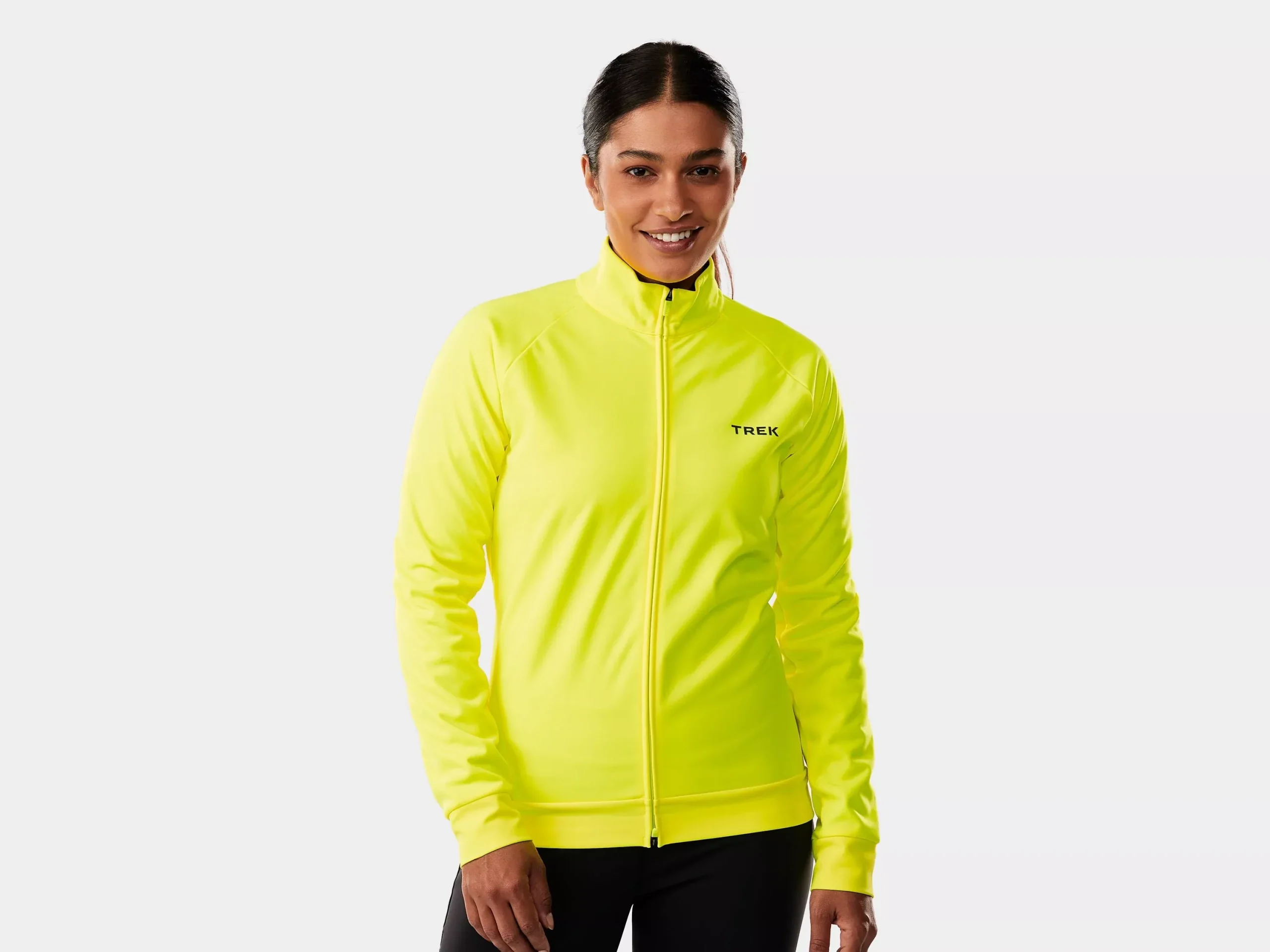 Trek Circuit Softshell Women LG Radioactive Yellow Jacket