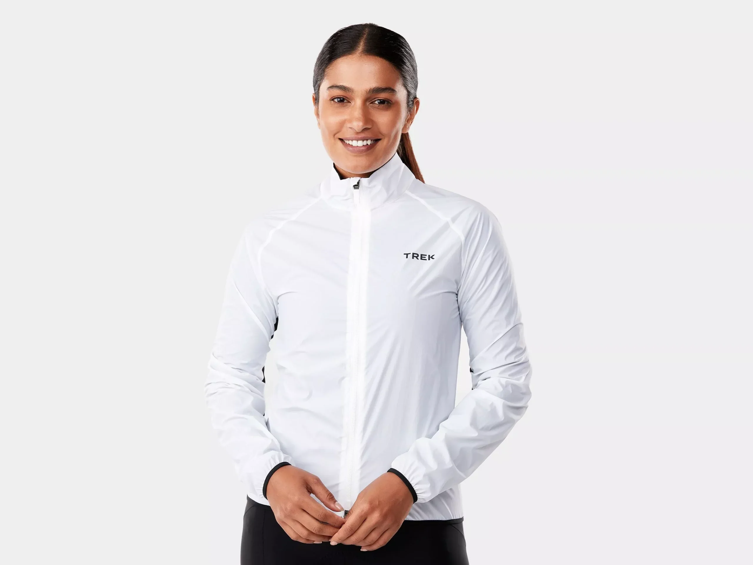 Trek Circuit Wind Women Large White Jacket