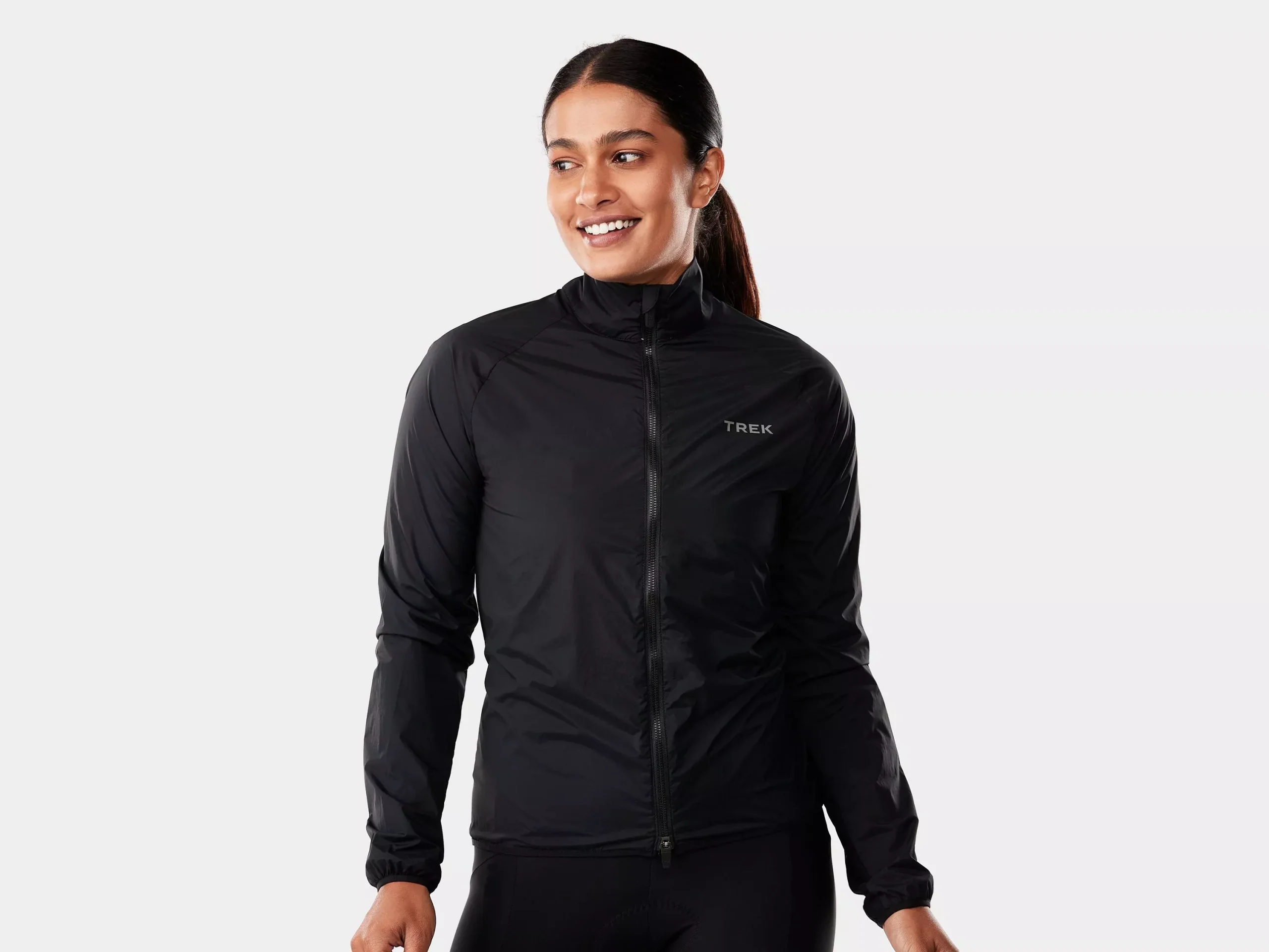 Trek Circuit Wind Women Small Black Jacket
