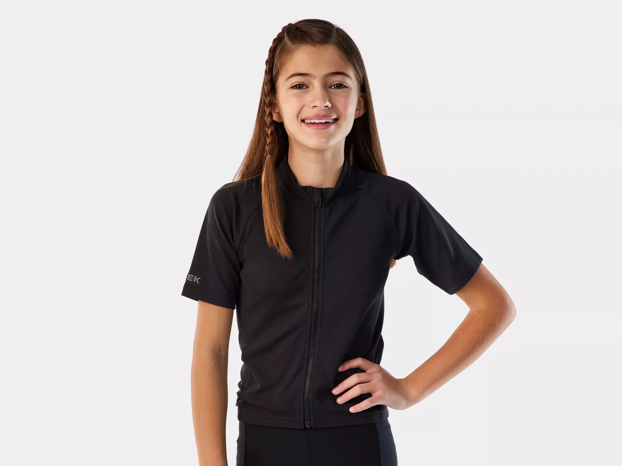 Trek Solstice Youth Medium Black Jersey