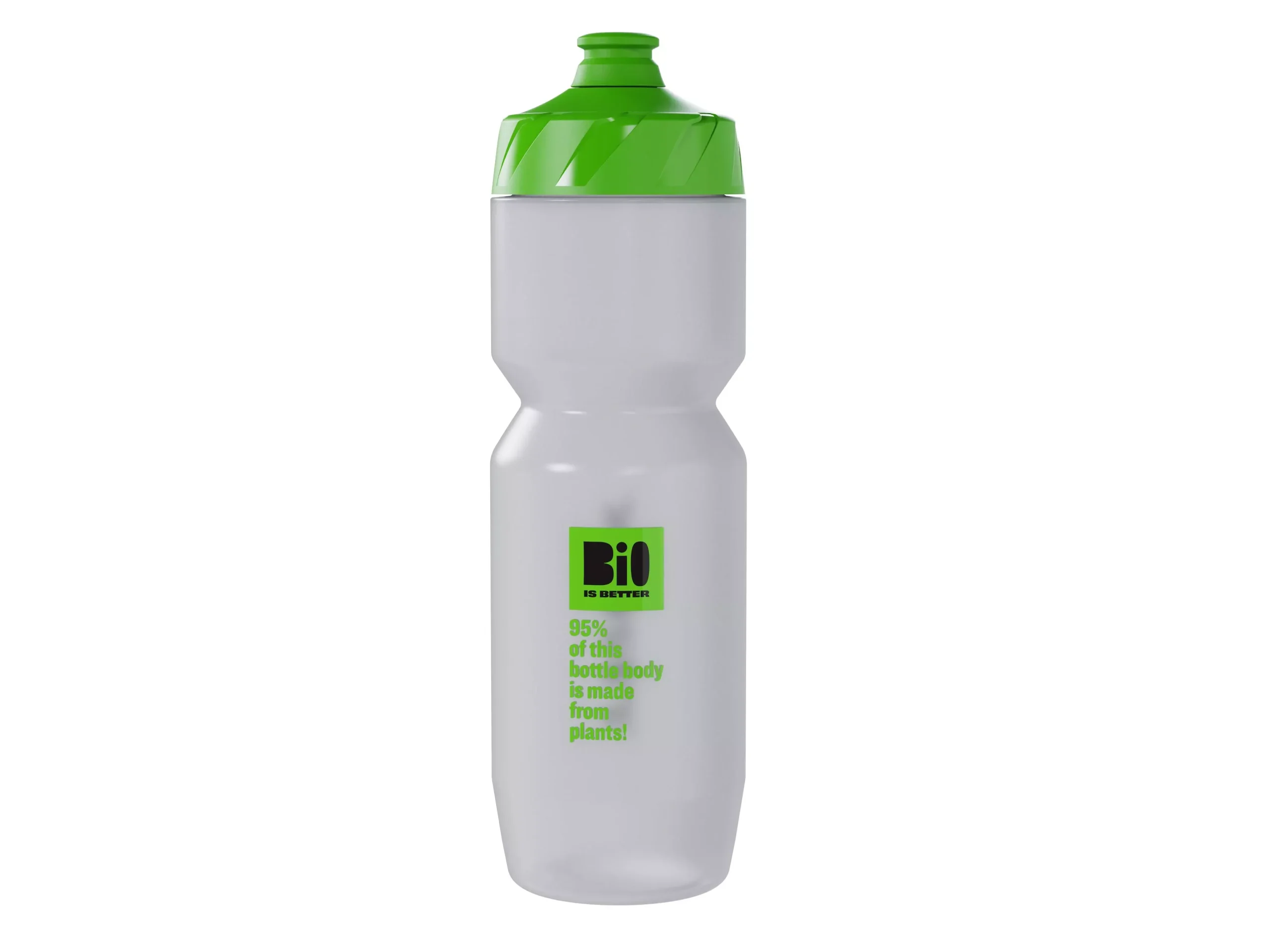 Trek Voda Bio 26oz Clear/Visibility Green Bottle