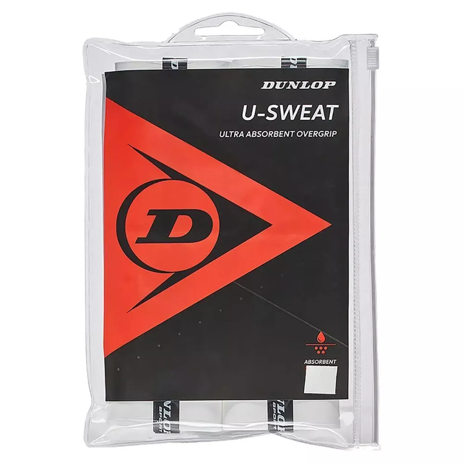 U Sweat 12 Pack Tennis Overgrip White
