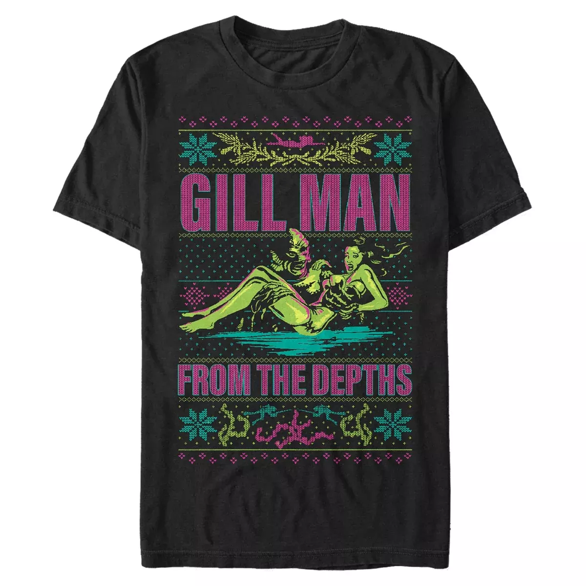 Universal Monsters - Gill-Man Sweater Design