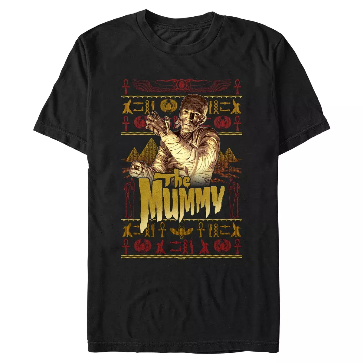 Universal Monsters - The Mummy Ugly Sweater Design