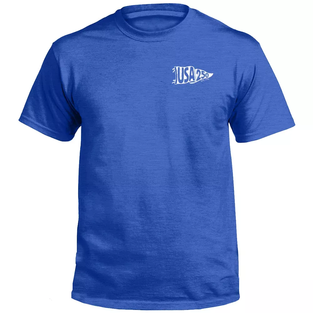USA 250 (Left Chest)