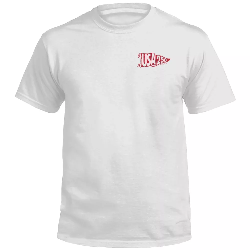 USA 250 Red (Left Chest)
