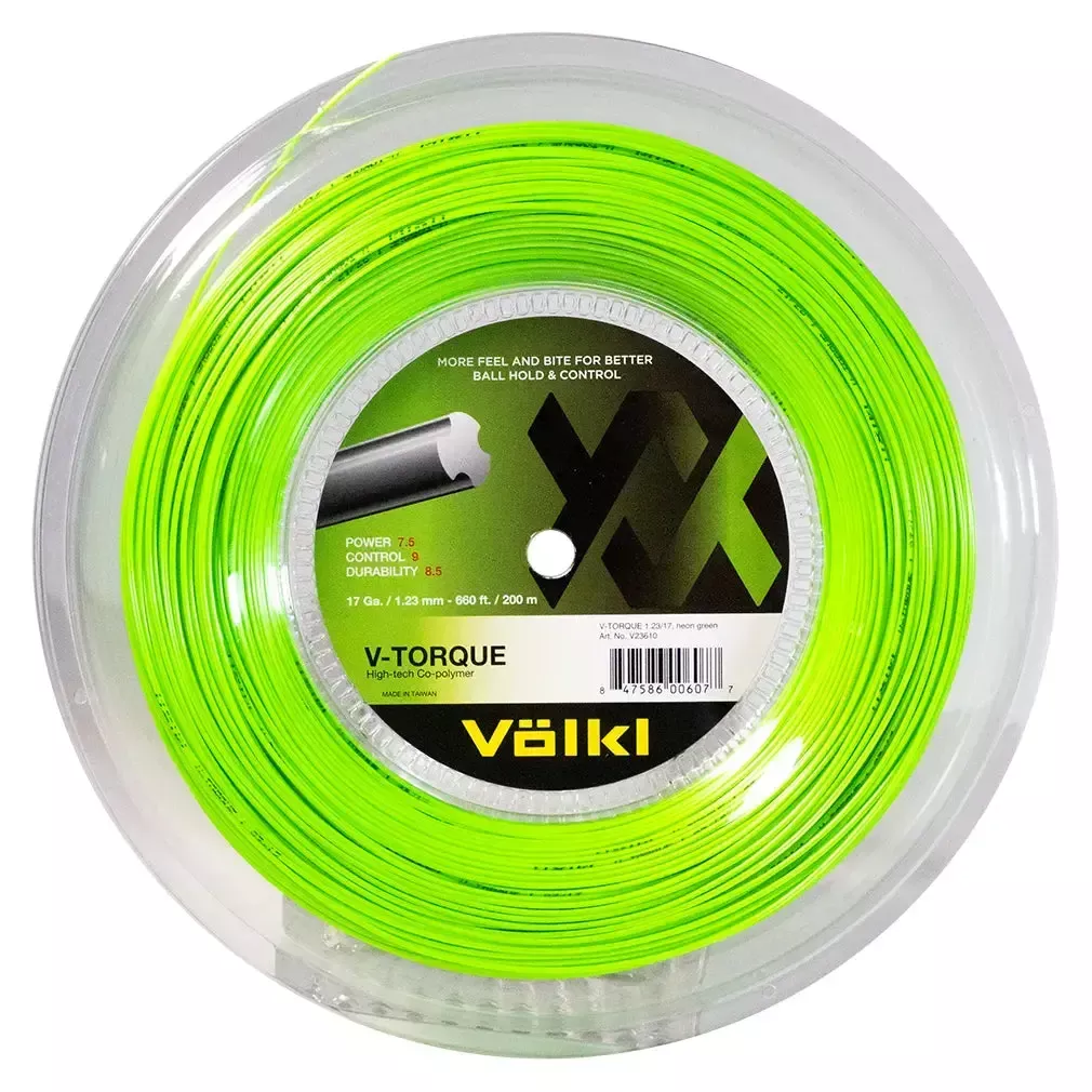 V-Torque 17G Tennis String Reel Neon Green