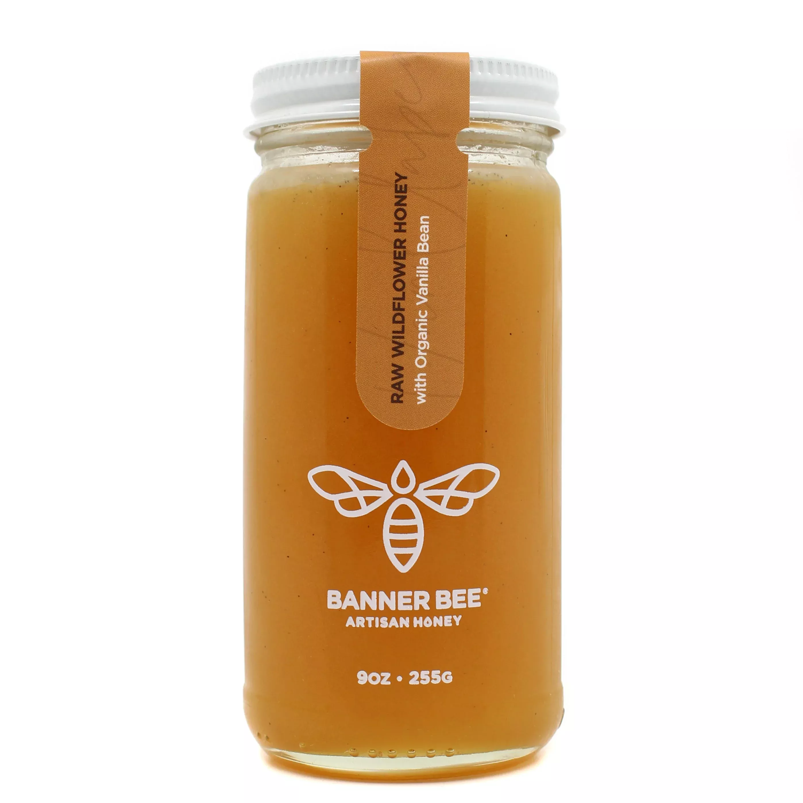 Vanilla Bean Infused Raw Honey